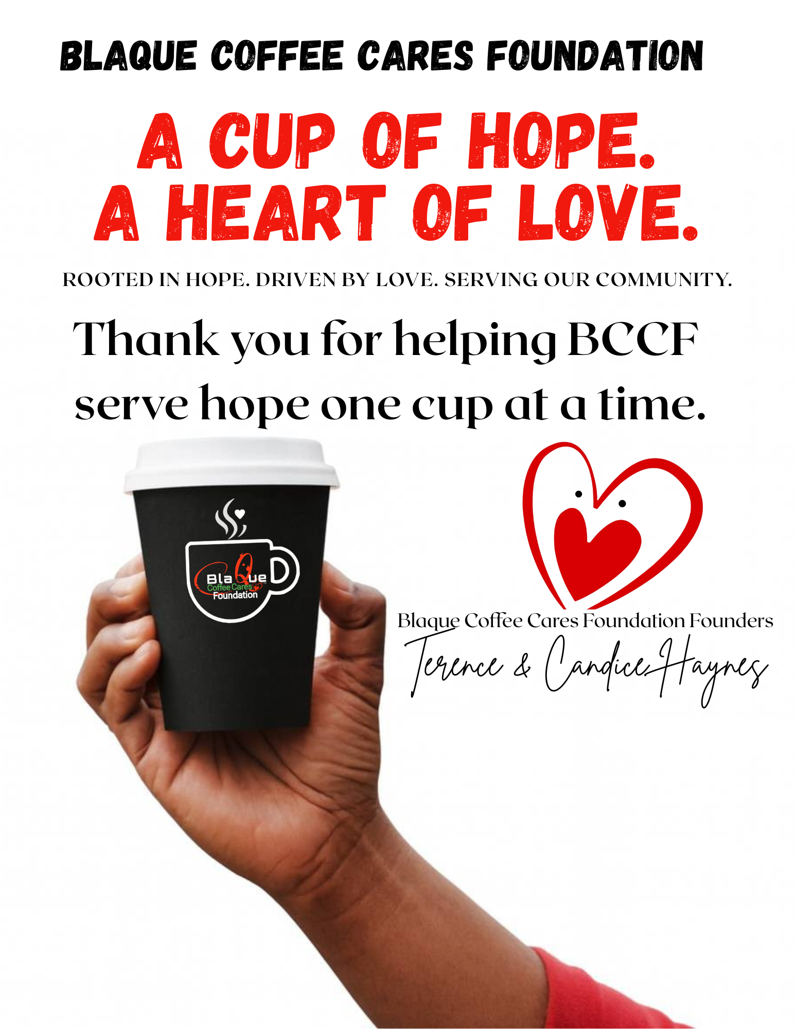 Bccf Brewed With Purpose: Why We Founded Blaque Coffee Cares – Blaque Coffee LLC